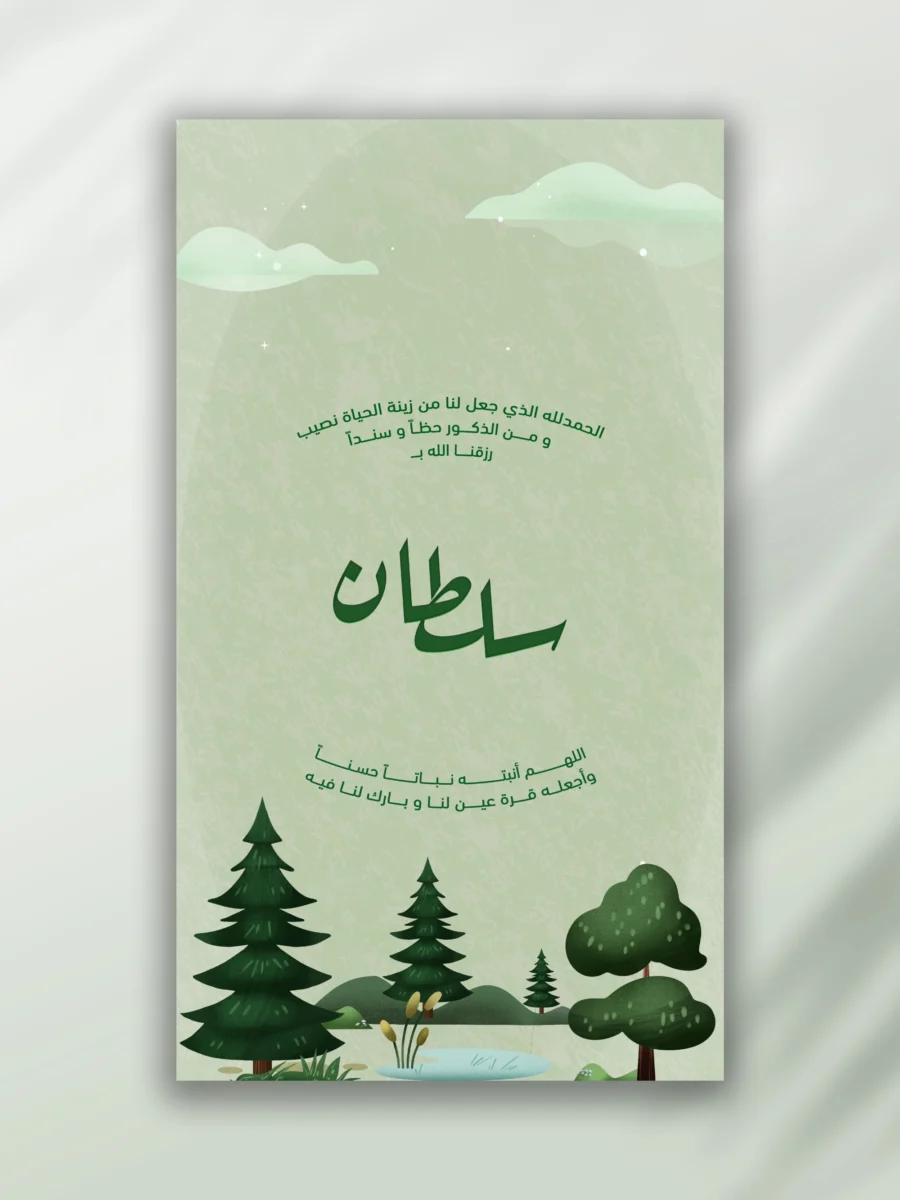 بطاقة مواليد