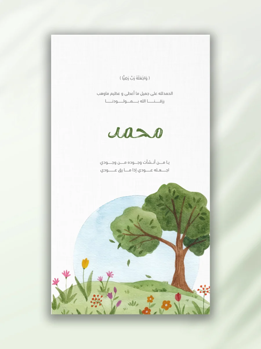 بطاقة مواليد