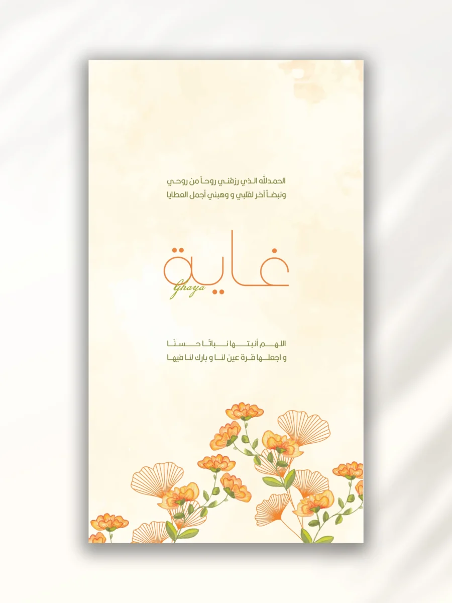 بطاقة مواليد